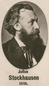 Julius Stockhausen (grawiura) autorstwa English School