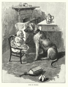 Juno in Charge (grawerunek) autorstwa English School