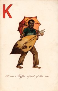 K, Kaffir (kolor lito) autorstwa English School