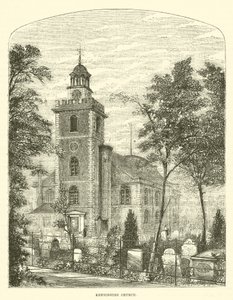 Kościół Kensington (grawerunek) autorstwa English School