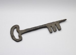 Klucz do więzienia Bocardo, ok. 1550 (metalowy) autorstwa English School
