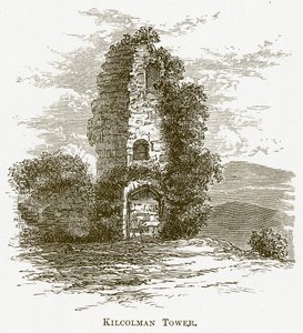 Kilcolman Tower (grawerunek) autorstwa English School