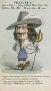 Król Karol I (akwatinta)