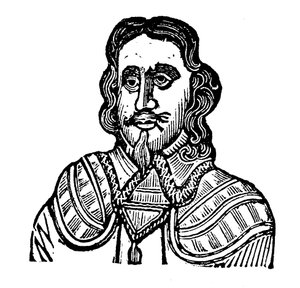 Król Karol I (drzeworyt) autorstwa English School