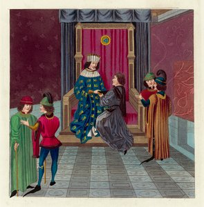 Król Edward IV (kolorowy grawerunek) autorstwa English School