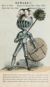 Król Edward I (akwatinta) autorstwa English School