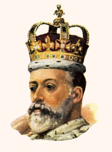 Król Edward VII autorstwa English School