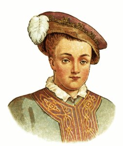 król Edward V autorstwa English School