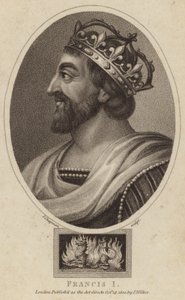 Król Franciszek I z Francji autorstwa English School