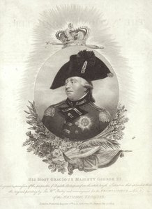 Król Jerzy III Wielkiej Brytanii i Irlandii autorstwa English School