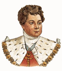 Król Jerzy IV autorstwa English School