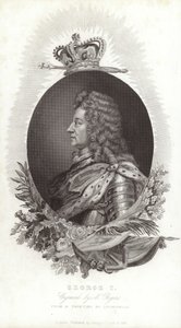 Król Jerzy I z Wielkiej Brytanii i Irlandii autorstwa English School