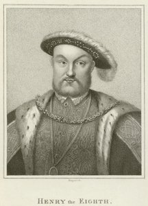 Król Henryk VIII (grafika) autorstwa English School