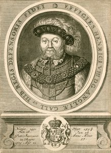Król Henryk VIII autorstwa English School