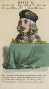 Król Henryk VII (akwatinta) autorstwa English School
