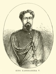 Król Kamehameha V autorstwa English School