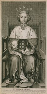 Król Ryszard II, Opactwo Westminsterskie, Londyn autorstwa English School