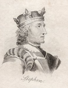 King Stephen, ze „Słownika historycznego Krabba”, opublikowanego w 1825 r. autorstwa English School