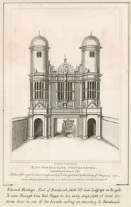 King Street Gate, Westminster autorstwa English School