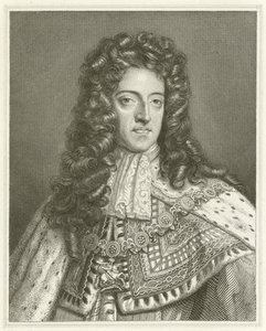 Król Wilhelm III (grafika) autorstwa English School