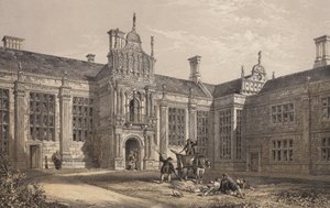 Kirby Hall, Northamptonshire autorstwa English School