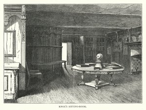 Salon Knoxa (grawerowanie) autorstwa English School