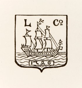 Logo L & Co Ship 1726 używane przez Longmans Green and Company autorstwa English School