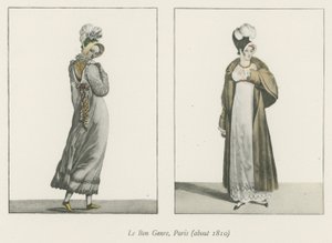 La Bon Gatunek, Paryż (ok. 1810) autorstwa English School