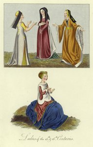 Panie XV i XVI wieku autorstwa English School