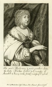 Lady Alathea Talbot autorstwa English School