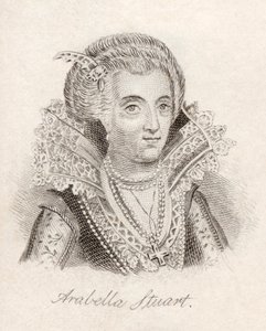 Lady Arabella Stuart, ze „Słownika historycznego Krabba”, opublikowana w 1825 r. autorstwa English School