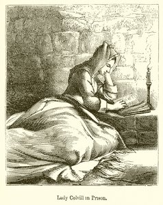 Lady Colvill w więzieniu autorstwa English School