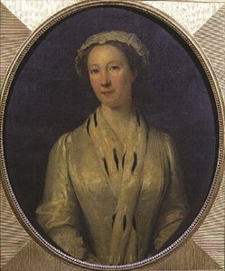 Lady Mary FitzHerbert, z domu Cromwell, córka hrabiego Ardglass, c.1656 autorstwa English School