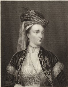 Lady Mary Wortley Montagu autorstwa English School