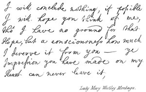 Lady Mary Wortley Montagu autorstwa English School