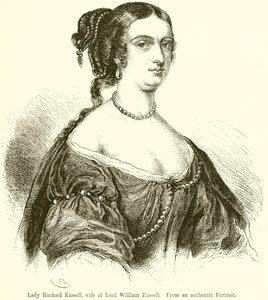 Lady Rachael Russell, żona Lorda Williama Russella autorstwa English School