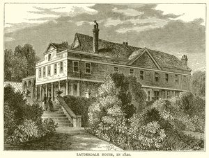 Dom Lauderdale, w 1820 r.