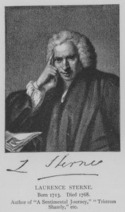 Laurence Sterne (grawerunek) autorstwa English School