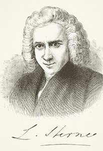 Laurence Sterne, z „The National and Domestic History of England” Williama Hickmana Smitha Aubreya (1858-1916) opublikowanego w Londynie ok. 1890 r. autorstwa English School