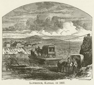 Lawrence, Kansas, w 1857 r. autorstwa English School