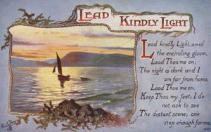 Lead Kindly Light (kolorowa litografia) autorstwa English School