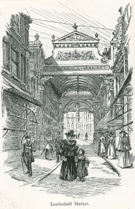 Rynek Leadenhall autorstwa English School