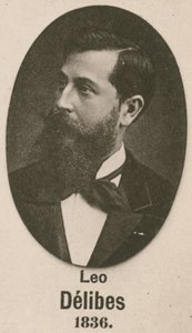 Leo Delibes (Grawerowanie) autorstwa English School