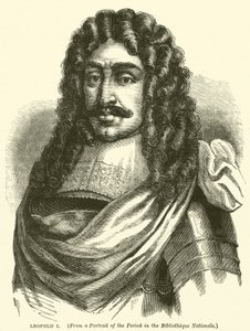 Leopold I (rycina) autorstwa English School
