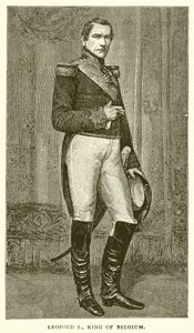 Leopold I., król Belgii autorstwa English School
