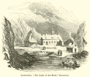 Lichtenfels, Światło na Skale, Grenlandia autorstwa English School