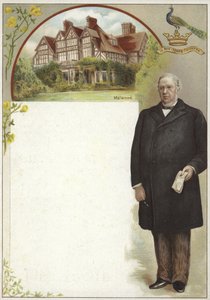 Karta Liebiga z Sir Williamem Harcourtem autorstwa English School