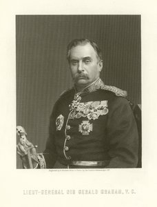 Generał porucznik Sir Gerald Graham autorstwa English School