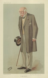Podpułkownik Sir George Archibald Leach autorstwa English School