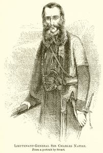 Generał porucznik Sir Charles Napier autorstwa English School